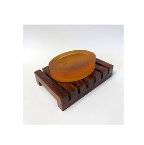 Jabonera de madera hecha a mano perfecta para artículos de decoración de cocina y baño producto de venta - Product Image 1