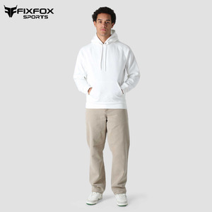 Sweat à capuche oversize pour homme, streetwear de créateur, hiver, personnalisé, 100% coton molletonné, haute qualité, écologique, uni - Product Image 2