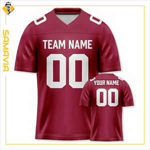 SAMAVIA Customizable Performance-Driven <b>Soccer</b> Wear Industry Club Football Jersey with Custom Design & Logo - Product Image 1