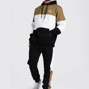 Traje de jogging personalizado para hombre 2024 algodón de alta calidad ajustado con logotipo gran oferta diseño liso para invierno - Product Image 1