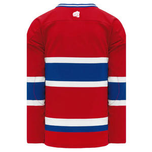 Maillot de hockey sur glace unisexe personnalisé double face, logo personnalisé en usine, haute qualité, 100% polyester, imprimé et brodé pour équipe - Product Image 2