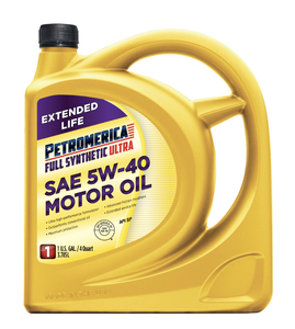 Petromerica Full <b>Synthetic</b> Anti-Wear Automotive Lubricant SAE 5W-40 Motor <b>Oil</b> 3 Pack 5 Quart - Product Image 1