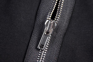 Vintage Zip-Up Sudaderas con capucha de gran tamaño Cara negra con diseño personalizado Cuello con capucha Impresión digital para Sprin - Product Image 4