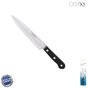 Coltello da Cucina Grenoble, Lama in Acciaio Inossidabile, 17 cm, Nero - Product Image 1