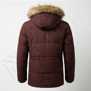 Manufacturer Made <b>Men's</b> Parka Jacket Premium Full Sleeve Outfit Street Fashion Wear Coat Thermal Warm Insulated Thick Outerwear - Product Image 2