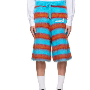 Pantalones Cortos Unisex de Mohair Personalizados, Tejidos, con Cordón, Esponjosos y Suaves - Product Image 5