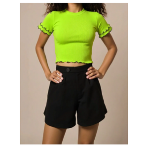 Ropa de calle de verano sostenible camisa Vietnam mujeres ajuste personalizado ropa de moda OEM ODM lavable aspecto elegante listo para enviar suministro - Product Image 4