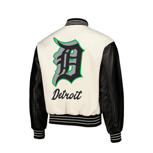 Service OEM, vestes de survêtement pour hommes de qualité supérieure, sur mesure, en coton/laine, style streetwear, logo frontal, respirantes, pour l'hiver - Product Image 3