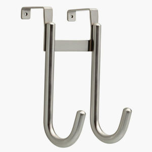 Iron Double Over The <b>Door</b> Hooks - Product Image 2