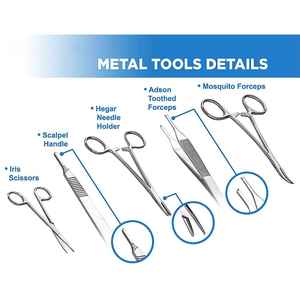 HEXA CARE Best Quality <b>Suture</b> Practice <b>Kit</b> for Medical Students CE Certified 2 Year Warranty - Product Image 3