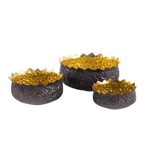 Juego de 2 Portavelas de Metal Dorado de Fabricante Confiable con Cuerpo Completamente Metálico a Precios Económicos - Product Image 3