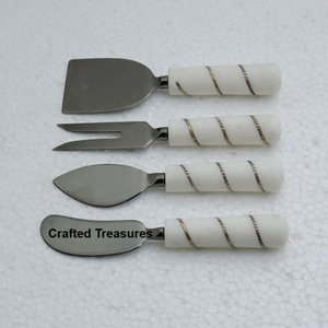 Juego de queso al por mayor en acero inoxidable para servir en el hogar, juego de esparcidor de mantequilla de queso, cubiertos para servir en restaurante, herramientas para cuchillos - Product Image 1