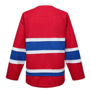 Nouveau maillot de sport de hockey sur glace OEM maillots de hockey sur glace brodés en sergé personnalisés 2025 - Product Image 4