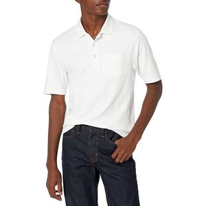 Camiseta de algodón y poliéster con logotipo personalizado OEM de alta calidad superventas, ropa deportiva para hombre, camisetas Polo de talla grande - Product Image 5