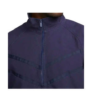 Veste coupe-vent légère en toile de coton coupe-vent pour hommes à capuche avec style respirant High Street du Pakistan - Product Image 4