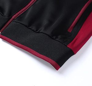 ชุดกีฬาขาสั้นสำหรับฤดูหนาวกางเกงขาสั้นสีดำแดง - Product Image 6