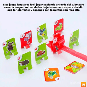 Juego de mesa Frog Chameleon Tongue Card Catcher - Colores surtidos - Product Image 4