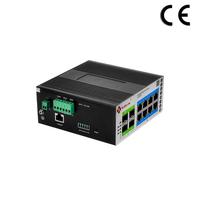 Switch de Red Empresarial Administrado con 8 Puertos Gigabit Ethernet y 4 Puertos SFP GE, Certificado CE, RoHS, FCC, para Dispositivos Médicos Remotos