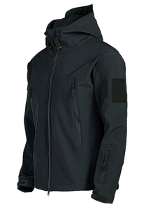 Veste Softshell décontractée unisexe d'hiver chaude fabriquée au Pakistan, en tissu polyester, fermeture éclair, respirante, pour l'extérieur - Product Image 2