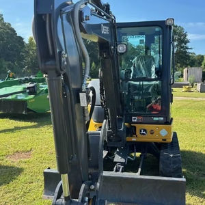 2021 Johnn Deerre 35G Mini Pelle INCLUSE CAB AC/HEAT 18HD SEAU HYDRAULIQUE POUCE AVEC POIDS SUPPLÉMENTAIRE AJOUTÉ ANGLE LAME - Product Image 2