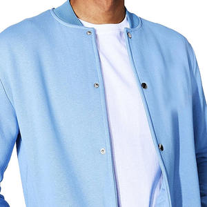 Blouson aviateur universitaire personnalisé OEM pour hommes grande taille broderie en chenille col montant hiver Letterman manteau Streetwear - Product Image 3