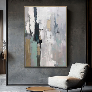 Tùy Biến Trang Trí Nội Thất Tay Sơn Vải Nghệ Thuật Hiện Đại Tác Phẩm Nghệ Thuật Lớn Bức Tranh Trừu Tượng - Product Image 4
