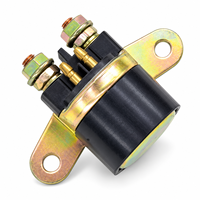 Motorcycle Starter Relay Solenoid for GN125 EN125 EN150 12V Electric Starting System Brass Contacts Replace