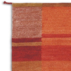 Design expressif simple métier à tisser Gabbeh coton tapis traditionnel décor à la maison tapis plat armure cuisine utiliser Jacquard - Product Image 3