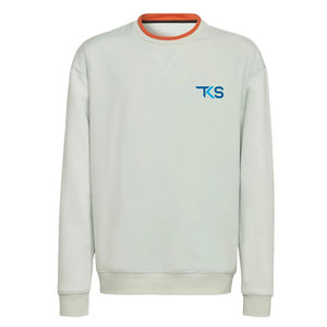 Sudadera básica para hombre con textura suave, corte relajado y detalles acanalados para ropa de temporada. Sudadera para hombre. - Product Image 1