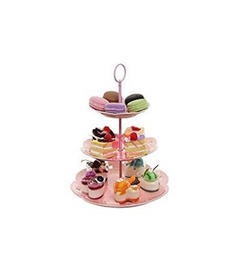 Trắng hoàn thành nóng bán sang trọng <span class=keywords><strong>cupcake</strong></span> hiển thị bánh đứng ở giá rẻ Giá bán buôn - Product Image 2