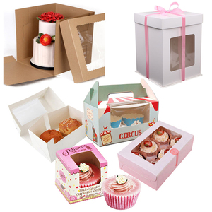 โลโก้ที่กำหนดเอง<span class=keywords><strong>พ</strong></span>ิม<span class=keywords><strong>พ</strong></span>์สีร้านอาหารนำไป<span class=keywords><strong>การ์ตูน</strong></span>ร้านเบเกอรี่บรรจุ<span class=keywords><strong>พ</strong></span>ับกล่องเค้กกระดาษ - Product Image 2