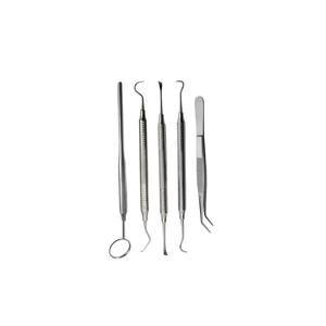 Kit de Exploración Dental Profesional con Espejo, Sonda y Raspador, Instrumentos Dentales Recomendados por Dentistas, Instrumentos Quirúrgicos - Product Image 2