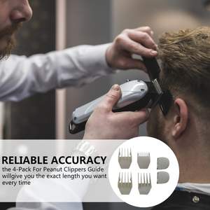 Paquete de 2 cuchillas de repuesto blancas de 4 filos con broche a presión para recortadora Peanut Clipper Trimmer 8685 8655 8663 8685 1701, alimentadas por USB, para uso en Francia - Product Image 5