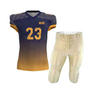 Concevez votre propre uniforme de football américain personnalisé fabriqué dans le meilleur matériel uniforme de football américain - Product Image 1