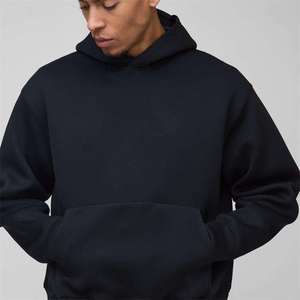 Top Premium Quality Oversized Men Pullover Sudadera con capucha y pantalones de chándal Set Gym Winter Chándales para hombres - Product Image 3