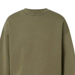 Sweat-shirt élégant en mélange de coton 100% pour hommes Vêtements d'hiver décontractés de haute qualité Poignets côtelés sur mesure Col rond Design brodé - Product Image 6