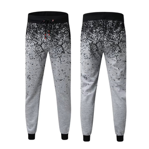 <b>Tie</b> <b>Dye</b> Sublimated Joggers Men Custom Design Winter Warm Polyester Fleece Casual Fit Sublimation Sweatpants <b>Trouser</b> - Product Image 3