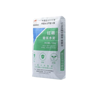 Bolsa de embalaje de papel Kraft PP tejido con logotipo personalizado fabricante OEM de Vietnam saco fuerte transpirable para arroz de alimentación de cemento - Product Image 5