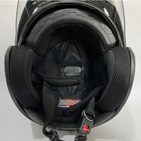 Casque de moto demi-visage CRX Arrow-2 de haute qualité, noir mat, visière standard, ABS, certifié SNI, sécurité pour adultes