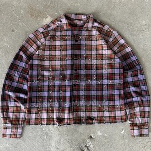 <span class=keywords><strong>เสื้อ</strong></span><span class=keywords><strong>ลาย</strong></span>พลอยเทียมสำหรับผู้ชาย<span class=keywords><strong>เสื้อ</strong></span>เชิ้ตลายสก็อตแขนยาวติดกระดุมสำหรับผู้ชาย<span class=keywords><strong>เสื้อ</strong></span><span class=keywords><strong>ลาย</strong></span>สก็อตบ็อกซี่ล้างออกแดดจางหายไปแนววินเทจ - Product Image 4