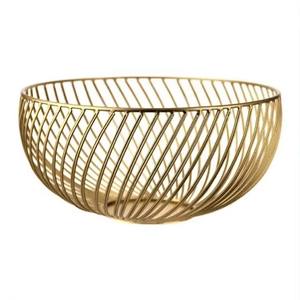 12-Inch Black Metal Wire Storage <b>Basket</b> for Kitchen & Living Room Fruit Vegetables Bread <b>Eggs</b> Snacks Decorative Holder - Product Image 2