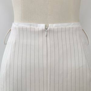 Faldas transpirables de algodón 100% para mujer con bordado personalizado e impresión de logotipo Faldas al por mayor de fábrica OEM - Product Image 4