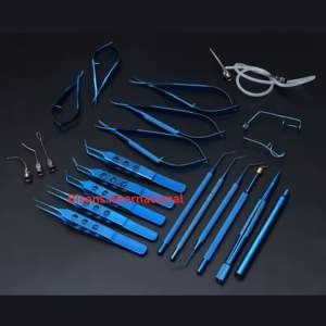 BISONS - Juego de 21 Instrumentos Quirúrgicos Oftálmicos para Cataratas, Instrumentos de Microcirugía Ocular de Acero Inoxidable de Alta Calidad - Product Image 4