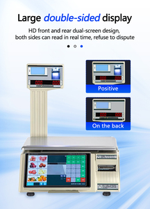 Sohe SHW-TMF66 các mặt hàng in ấn thông minh mã vạch bảng quy mô màn hình cảm ứng thiết kế cho đối tượng nhận dạng tùy chỉnh OEM 30kg - Product Image 6