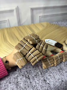 Extensions de cheveux humains invisibles à clipser, double trame, aspect naturel, fournisseur en gros - Product Image 3