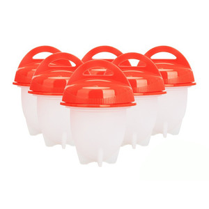 Moldes de Silicona Ecológicos para Huevos, Juego de Herramientas Multifuncionales para Huevos, Incluye Cocedor de Huevos, Rompehuevos, Anillo para Huevos, Taza para Huevos y Batidor - Product Image 5