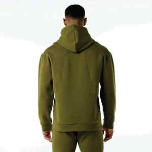 New High Quality 100% Cotton Blank <b>Men</b> Cotton Hoodie Street Wear Thick Fleece Hoodie <b>Plain</b> Blank Custom <b>Men</b> Casual Style <b>Hoodies</b> - Product Image 3