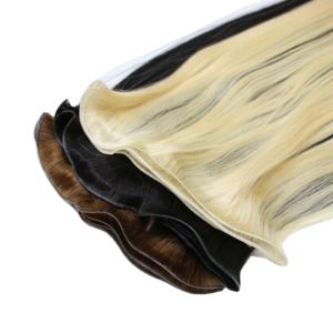 Bundles de cheveux lisses tissés en os Extensions de cheveux humains crus vietnamiens Alignement des cuticules Fermeture à lacet suisse Perruques de cheveux humains - Product Image 2