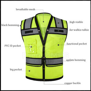 เสื้อกั๊กนิรภัย ANSI Class 1 รุ่นยอดนิยม ระบายอากาศได้ดี เป็นมิตรกับสิ่งแวดล้อม น้ำหนักเบา พร้อมแถบสะท้อนแสง กระชับสวมใส่สบาย เหมาะสำหรับงานกลางแจ้ง - Product Image 3