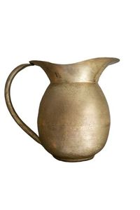 Jarra de agua potable de metal puro con diseño Surahi más vendida para almacenamiento y servicio de agua y beneficios para la salud. - Product Image 2